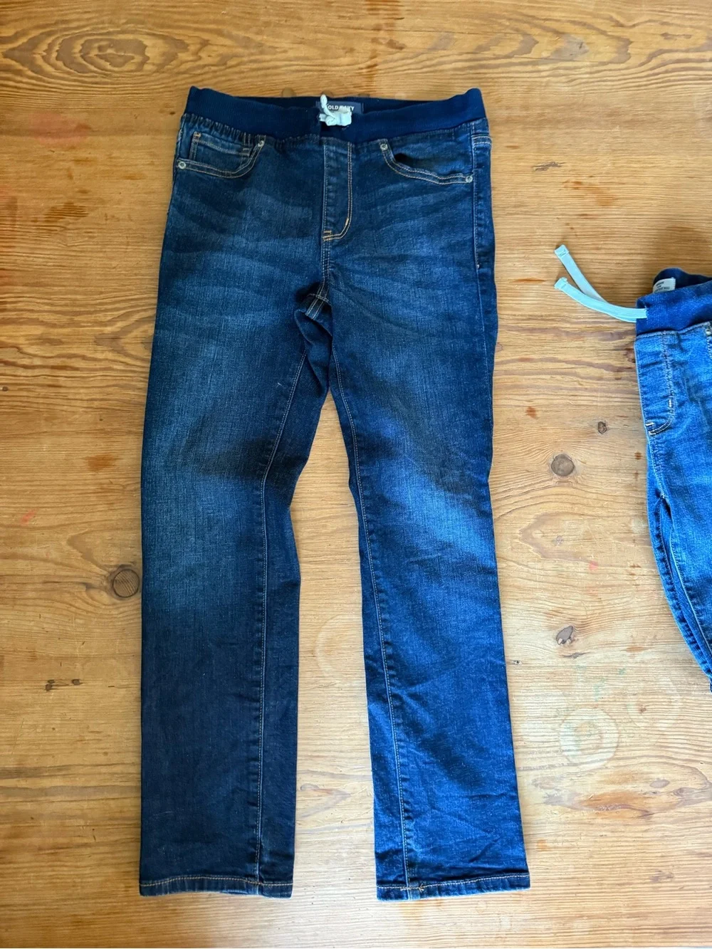 Boys drawstring pull-on jeans lot